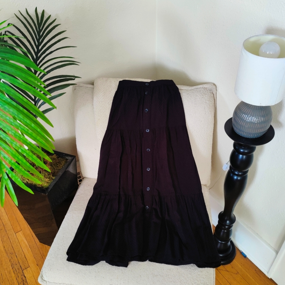 Brand New Plus Size Women's A-Line Skirt in Black